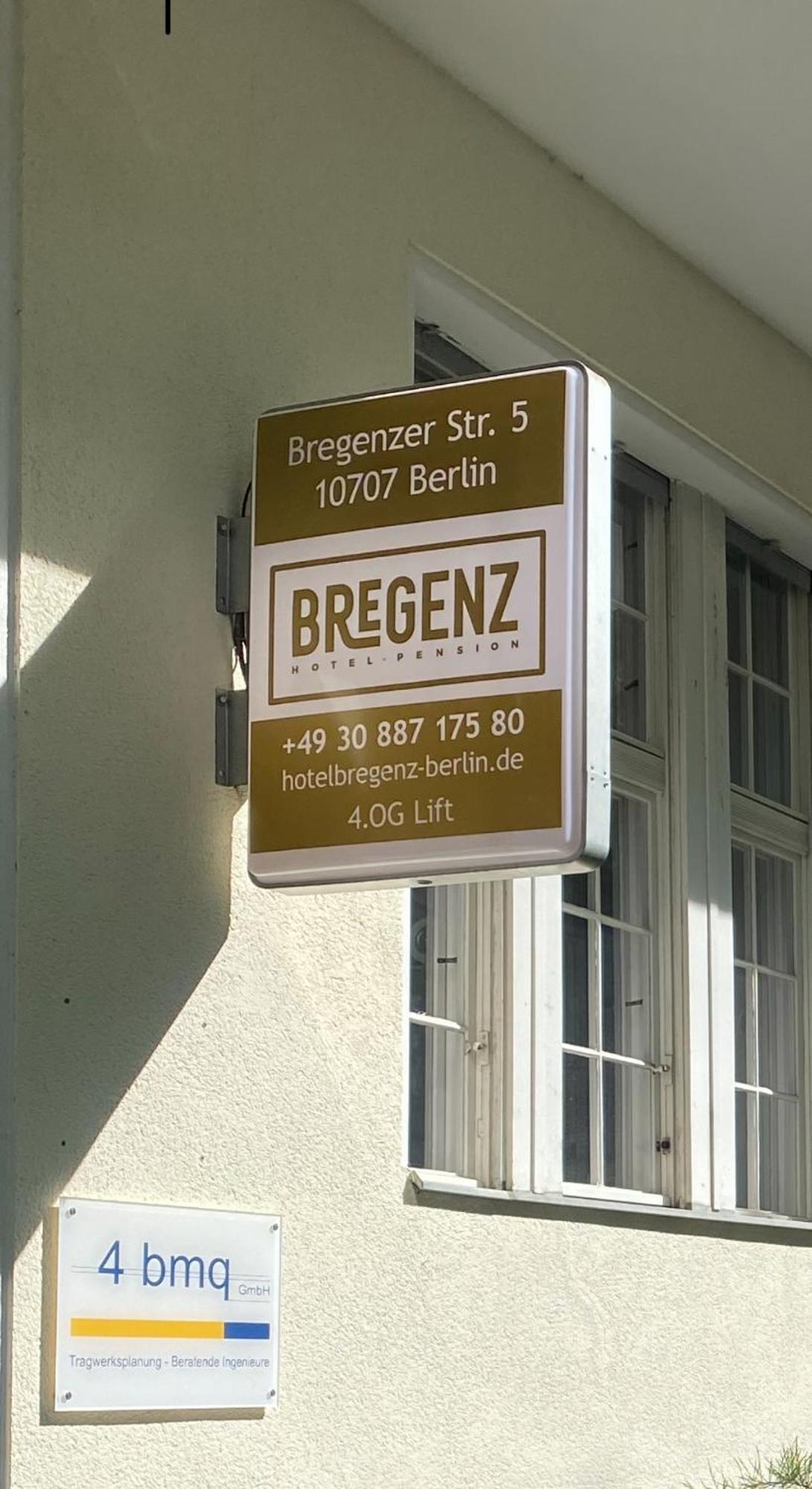 Hotel Bregenz Berlin Dış mekan fotoğraf