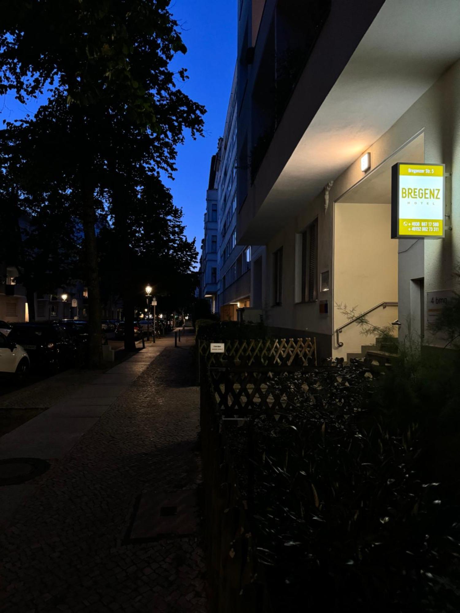 Hotel Bregenz Berlin Dış mekan fotoğraf